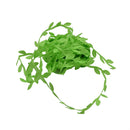 10 Meter Silk Leaf-Shaped Handmake Artificial Green Leaves