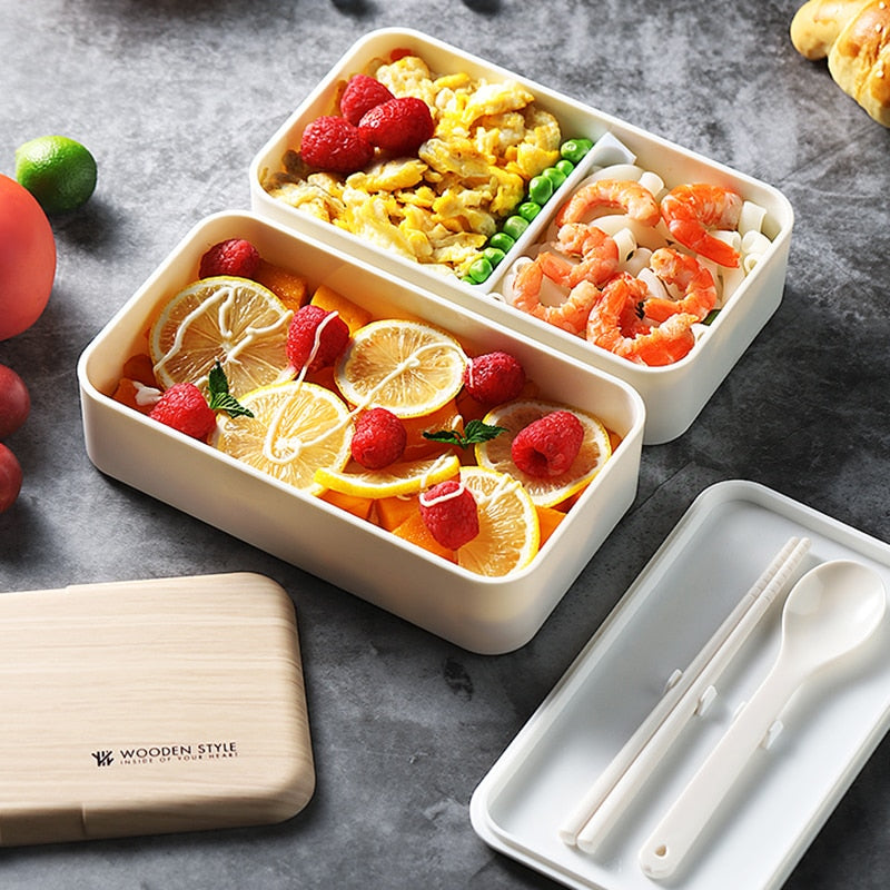 Microwave Double Layer Lunch Box