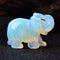 1PC Natural Crystal Rose Quartz Elephant Amethyst Obsidian