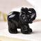 1PC Natural Crystal Rose Quartz Elephant Amethyst Obsidian