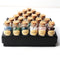 18Pcs Natural Crystal Rockstone Gravel Wishing Bottles