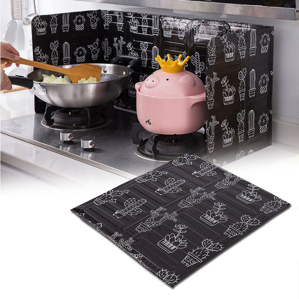 Kitchen Frying Pan Oil Splash Protection Screen