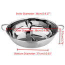 Twin Divided Cooking Pot