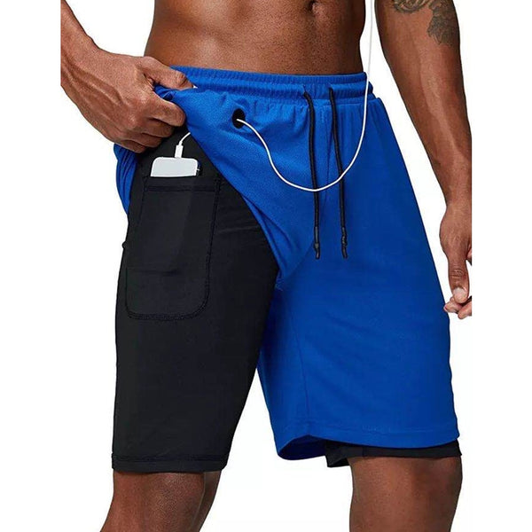 Double deck Running Shorts