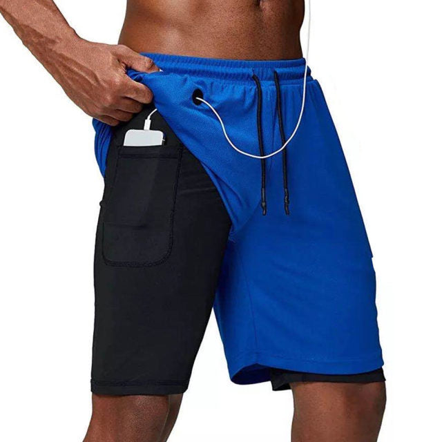 Double deck Running Shorts