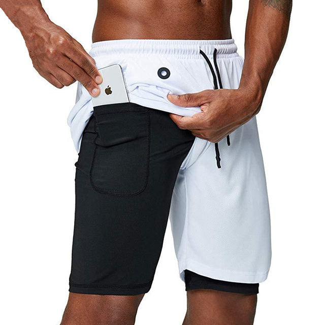 Double deck Running Shorts