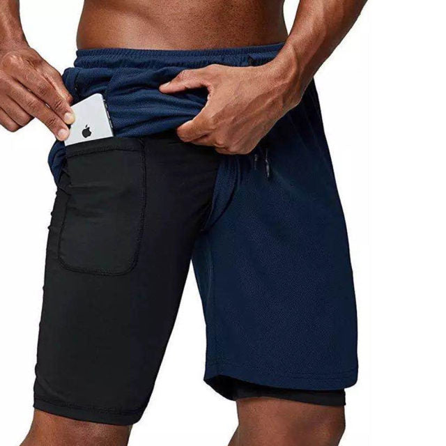 Double deck Running Shorts