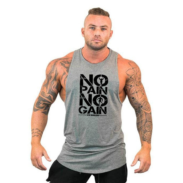 Bodybuilding Hooded Tank Top