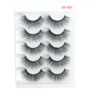 5 Pairs 6D Faux Mink Hair False Eyelashes