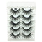 5 Pairs 6D Faux Mink Hair False Eyelashes