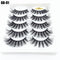 5 Pairs 6D Faux Mink Hair False Eyelashes