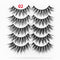 5 Pairs 6D Faux Mink Hair False Eyelashes