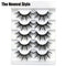 5 Pairs 6D Faux Mink Hair False Eyelashes