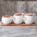 Ceramic Condiment Storage Jar