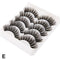 5 Pairs 3D Faux Mink Hair Soft False Eyelashes