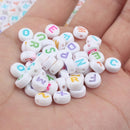 Mixed Letter Acrylic Beads