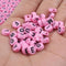 Mixed Letter Acrylic Beads