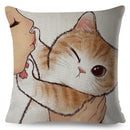 Cute Cat Pillows Cases