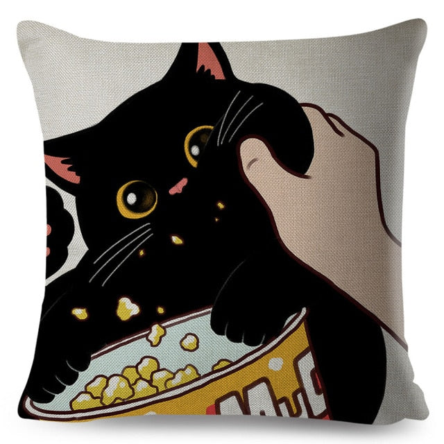 Cute Cat Pillows Cases