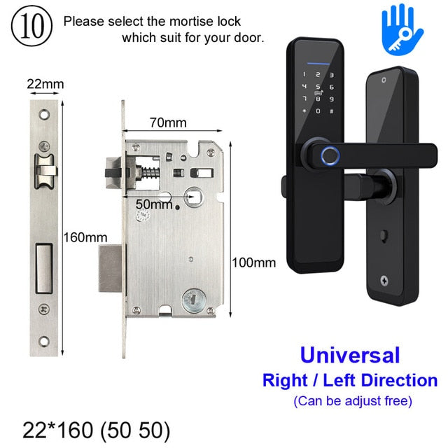 WiFi Bluetooth Digital Door Lock