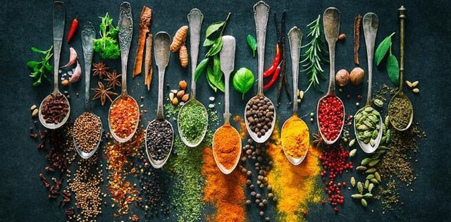 Herbs and Spices for Cooking Canvas Art