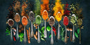 Herbs and Spices for Cooking Canvas Art