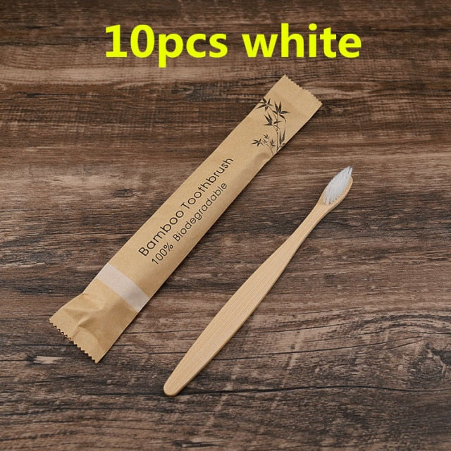 Bamboo Reusable Toothbrushes