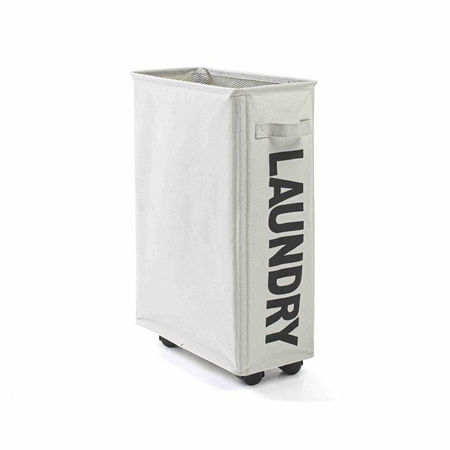 Household Rolling Laundry Hamper