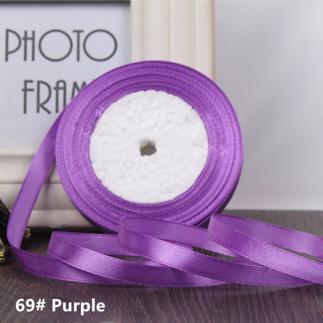 Silk Satin Ribbons for Crafts