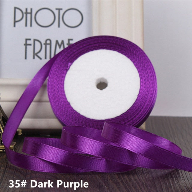 Silk Satin Ribbons for Crafts