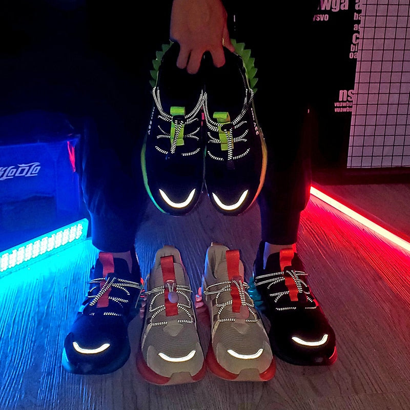 Trendy Blade Reflective Sneakers