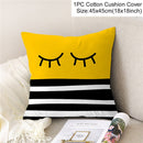 Geometric Pattern Cushion Cover