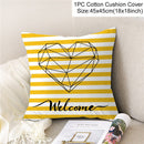 Geometric Pattern Cushion Cover