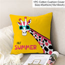 Geometric Pattern Cushion Cover