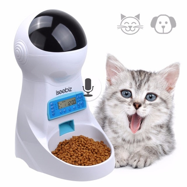 3L Automatic Cat Feeder with Camera