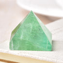 Natural Fluorite Crystal Pyramid