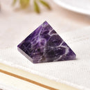 Natural Fluorite Crystal Pyramid