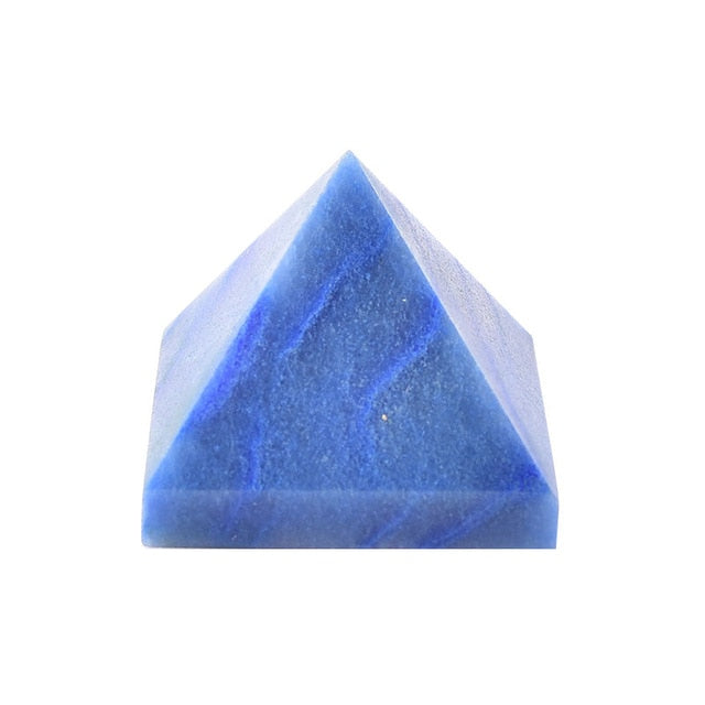 Natural Fluorite Crystal Pyramid