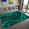 Agate Stone Texture Printed Living Room Rug