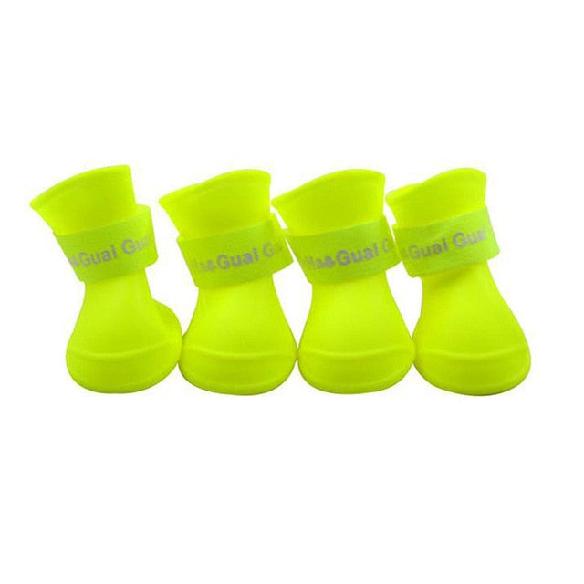 Waterproof Silicone Dog Shoes