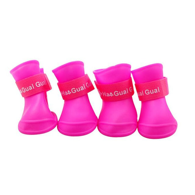 Waterproof Silicone Dog Shoes