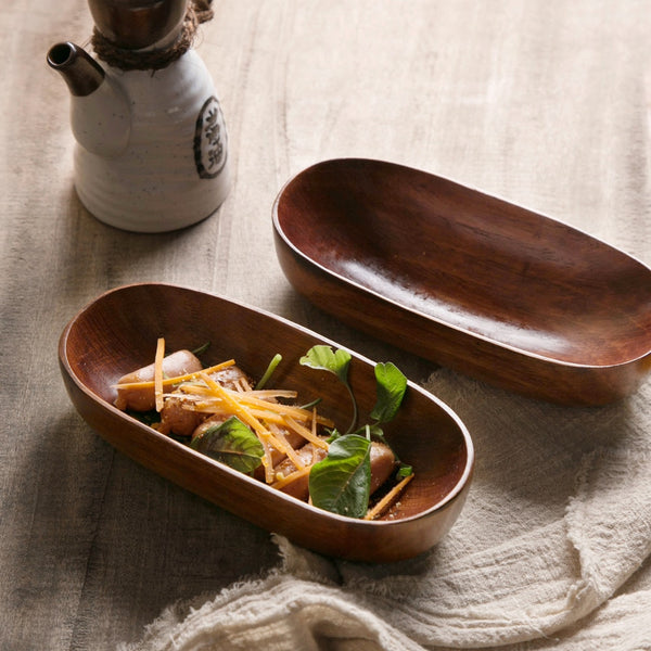 Dried Fruit Dish Wood Plate