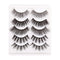 1.5cm  3D Silk Fiber Long Thick and Soft Handmade Eyelashes