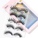 15-25mm 3D Faux Mink Hair Cross Eyelashes