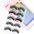 15-25mm 3D Faux Mink Hair Cross Eyelashes