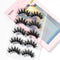 15-25mm 3D Faux Mink Hair Cross Eyelashes