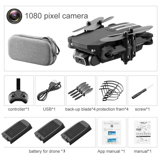 Foldable Mini Drone With HD Camera