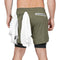 Men 2 in 1 Running Shorts