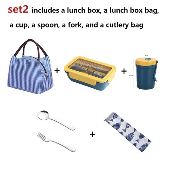 Microwave  Lunch Bento Box