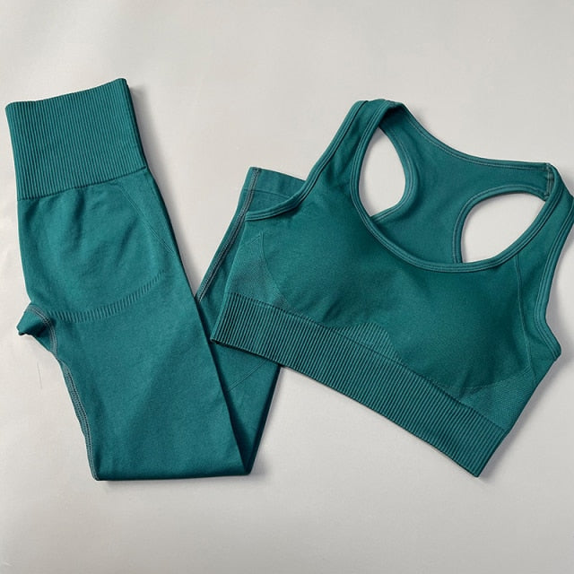 2/3/4PCS Seamless Women Yoga Set